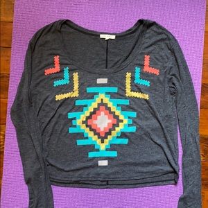 Long sleeve Aztec shirt 🤙🏻